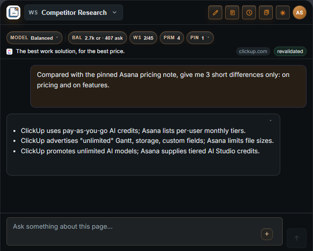 TabMate - The Competitor Research Copilot