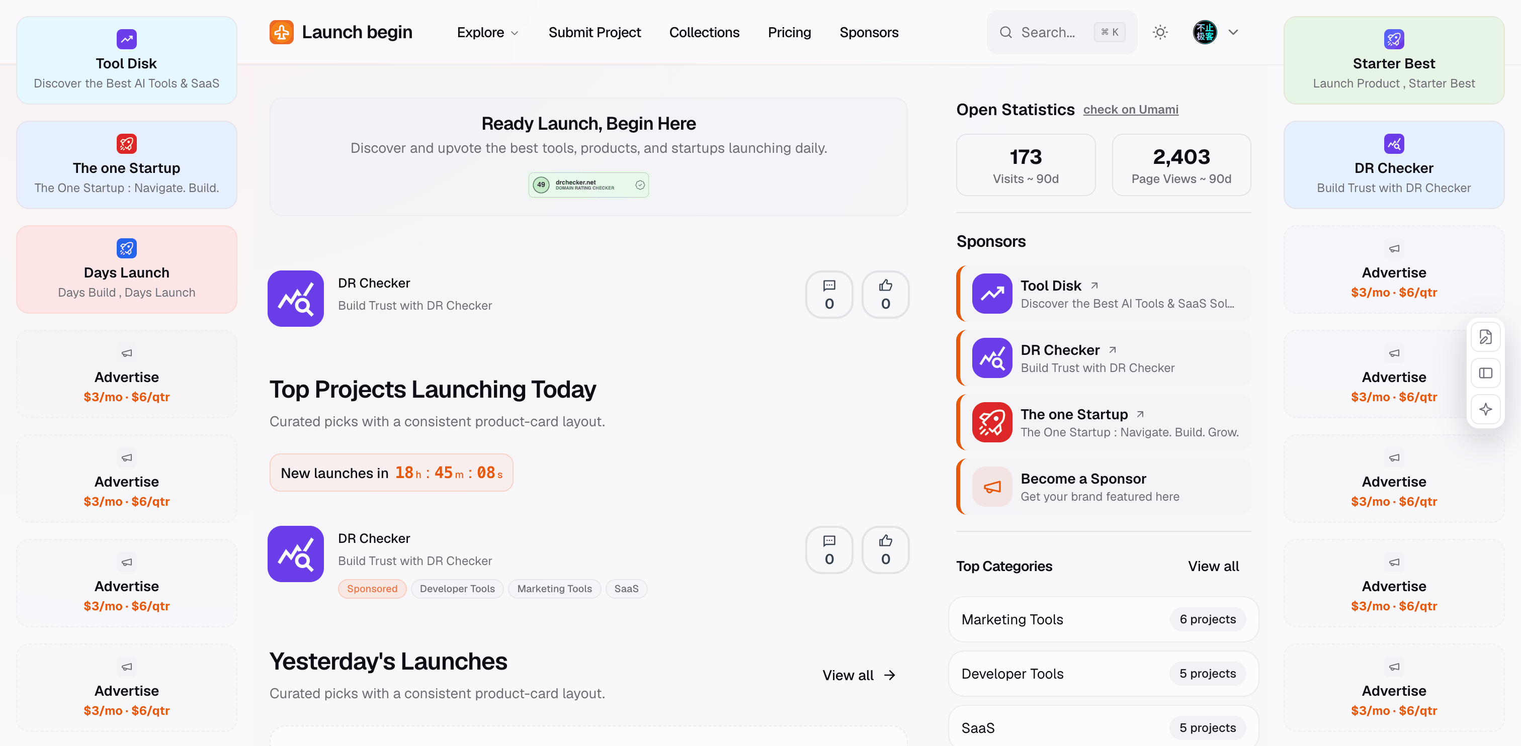 launch begin preview