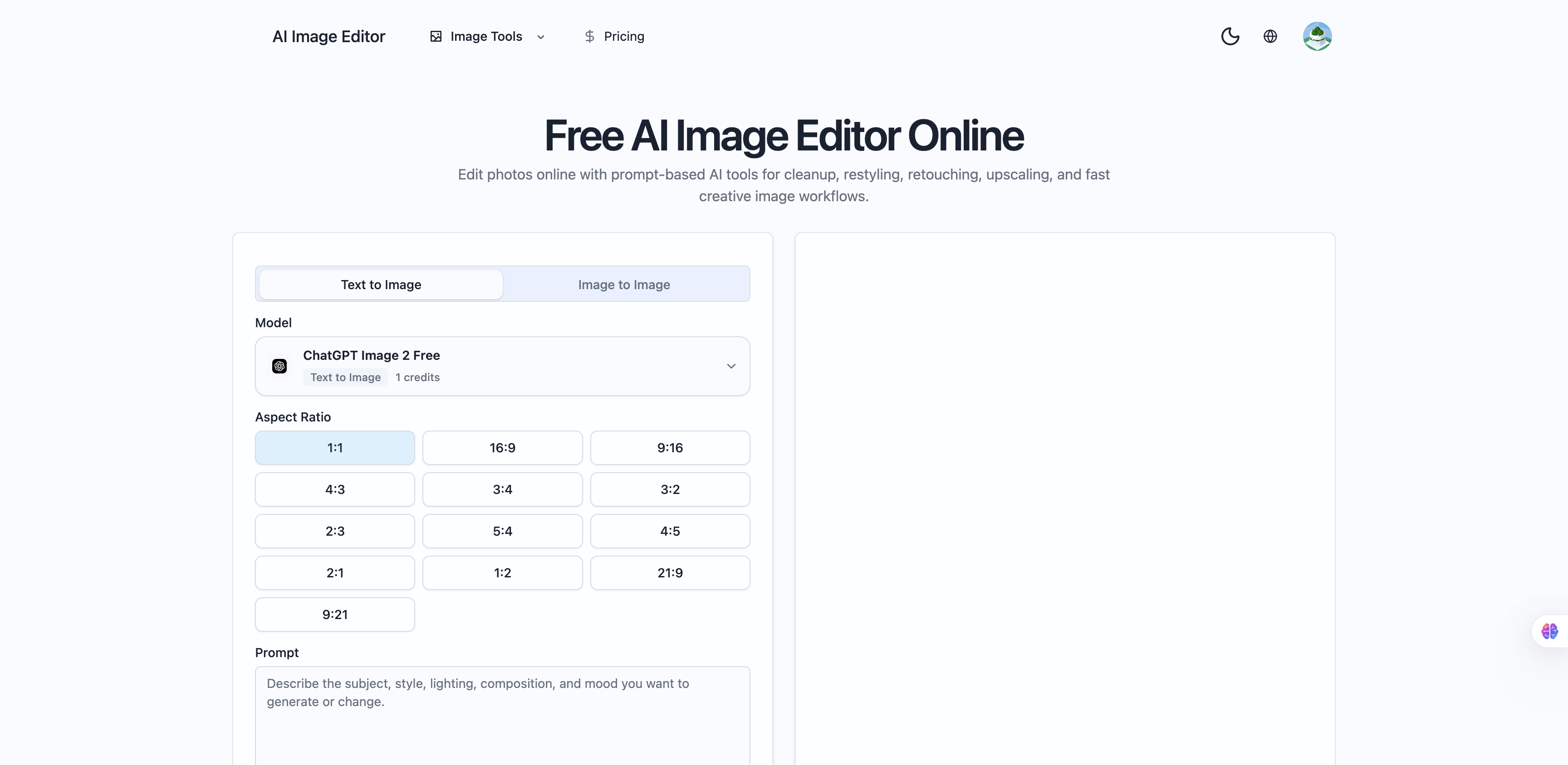 AI Image Editor