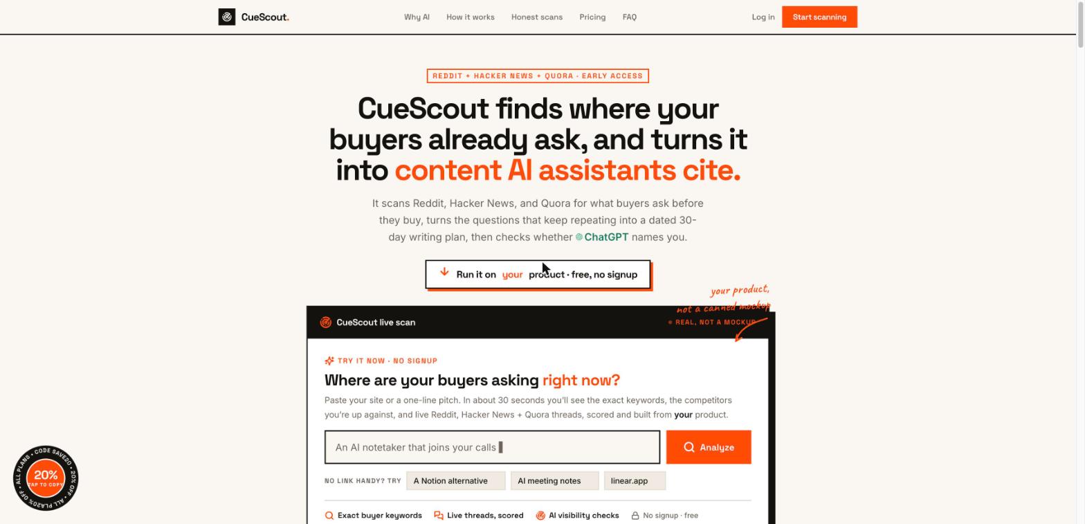 CueScout