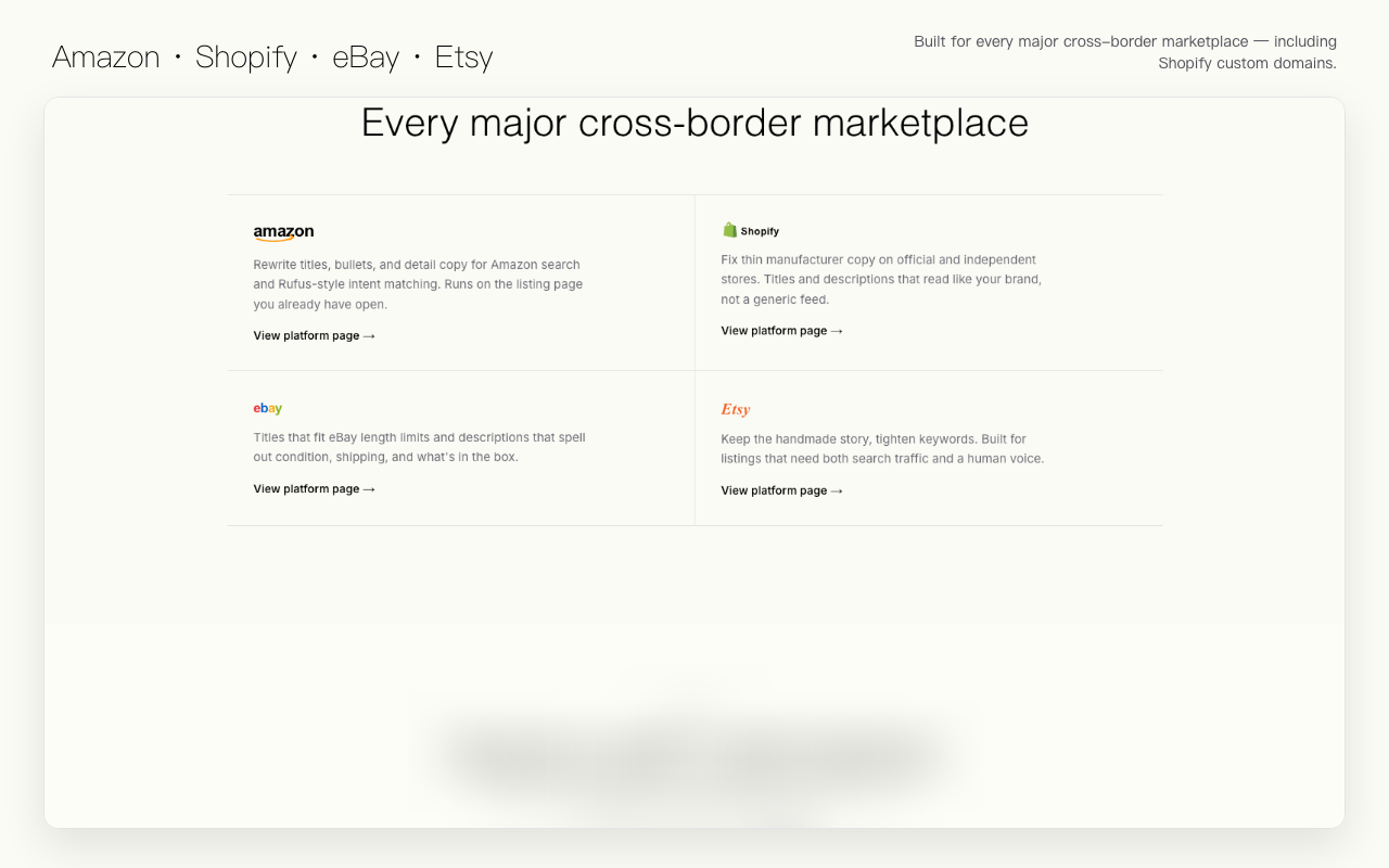 AI Product Page Optimization