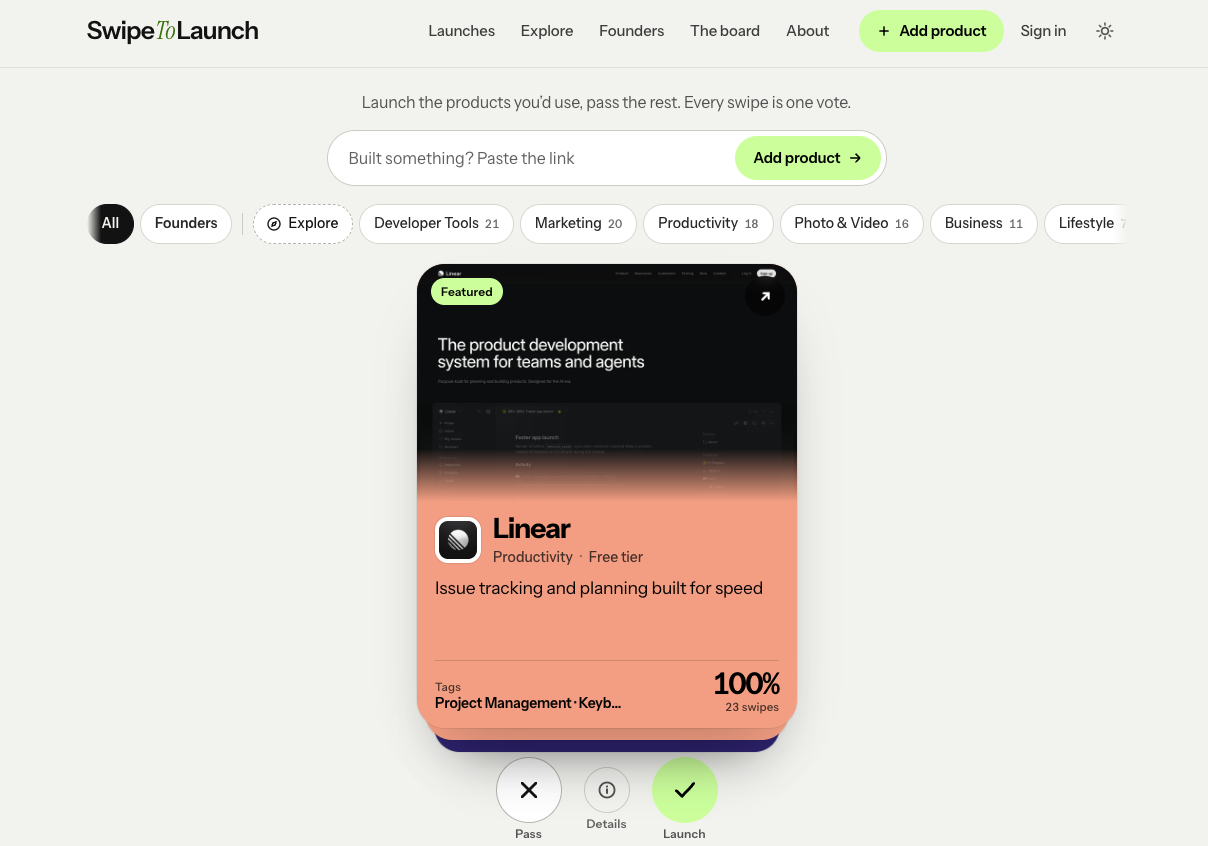 swipetolaunch