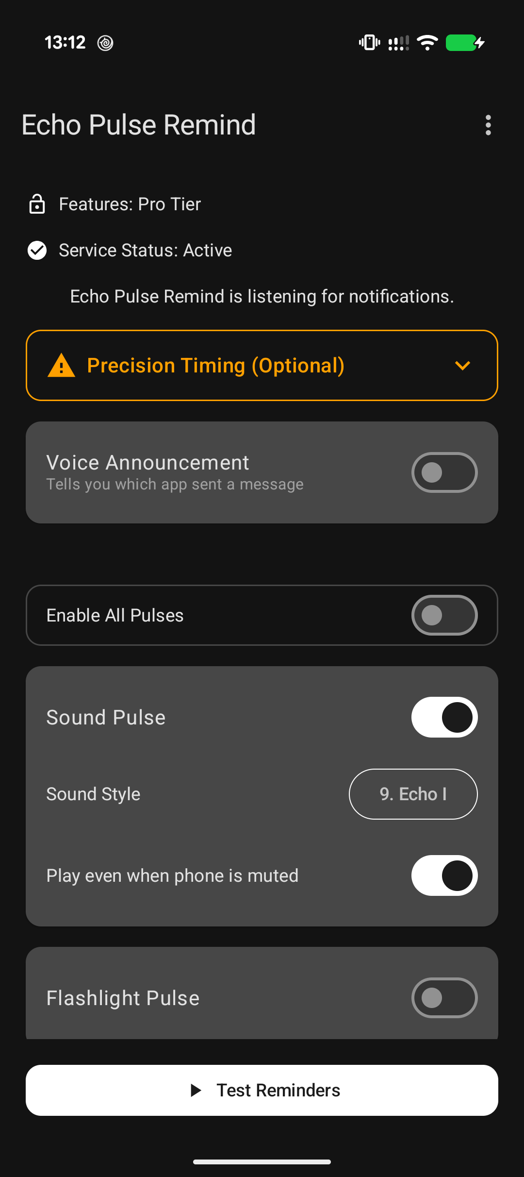 Echo Pulse Remind