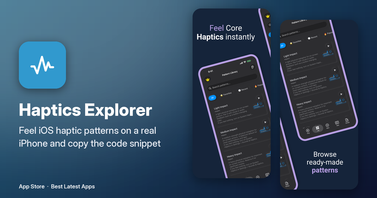 Haptics Explorer