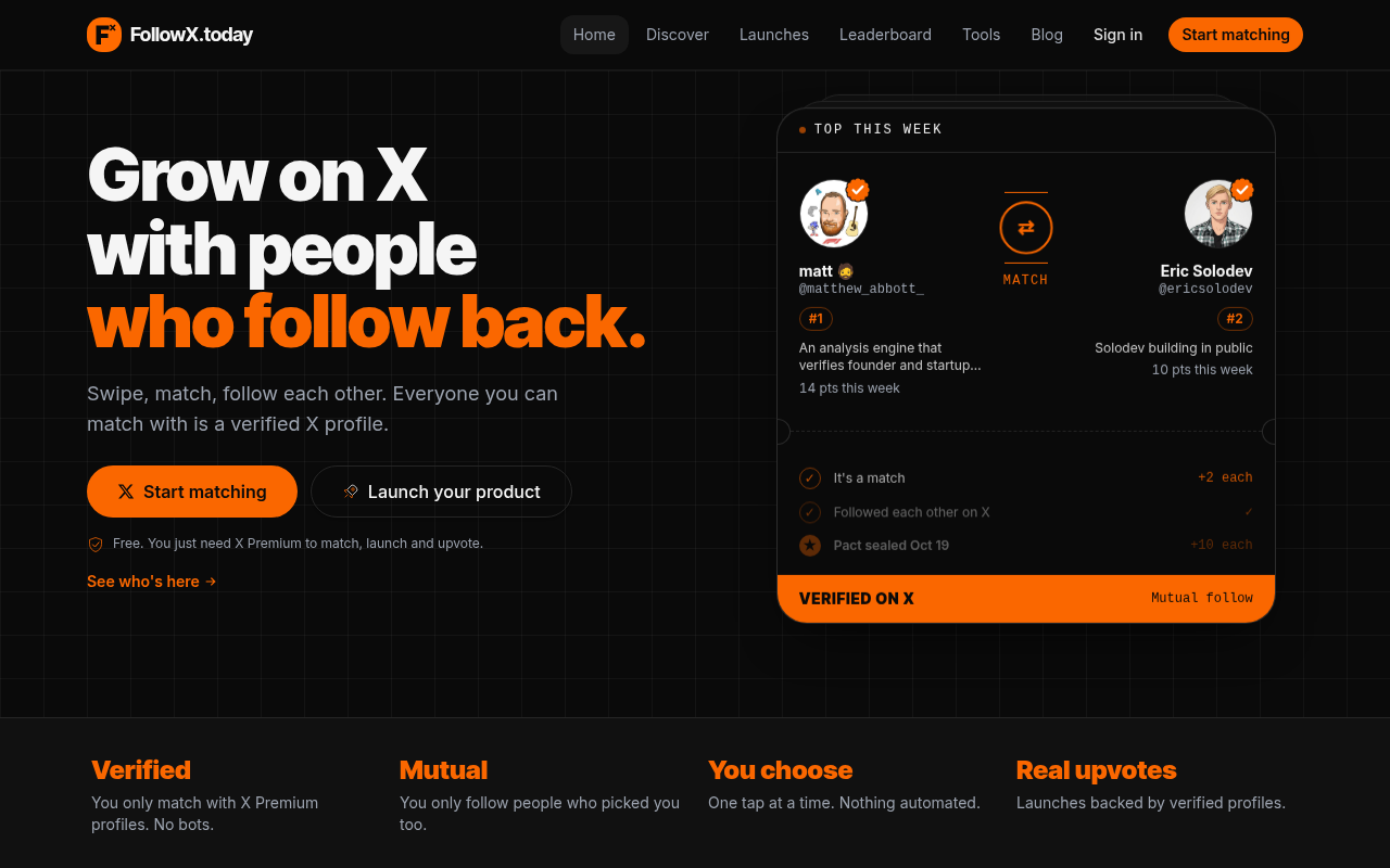 FollowX