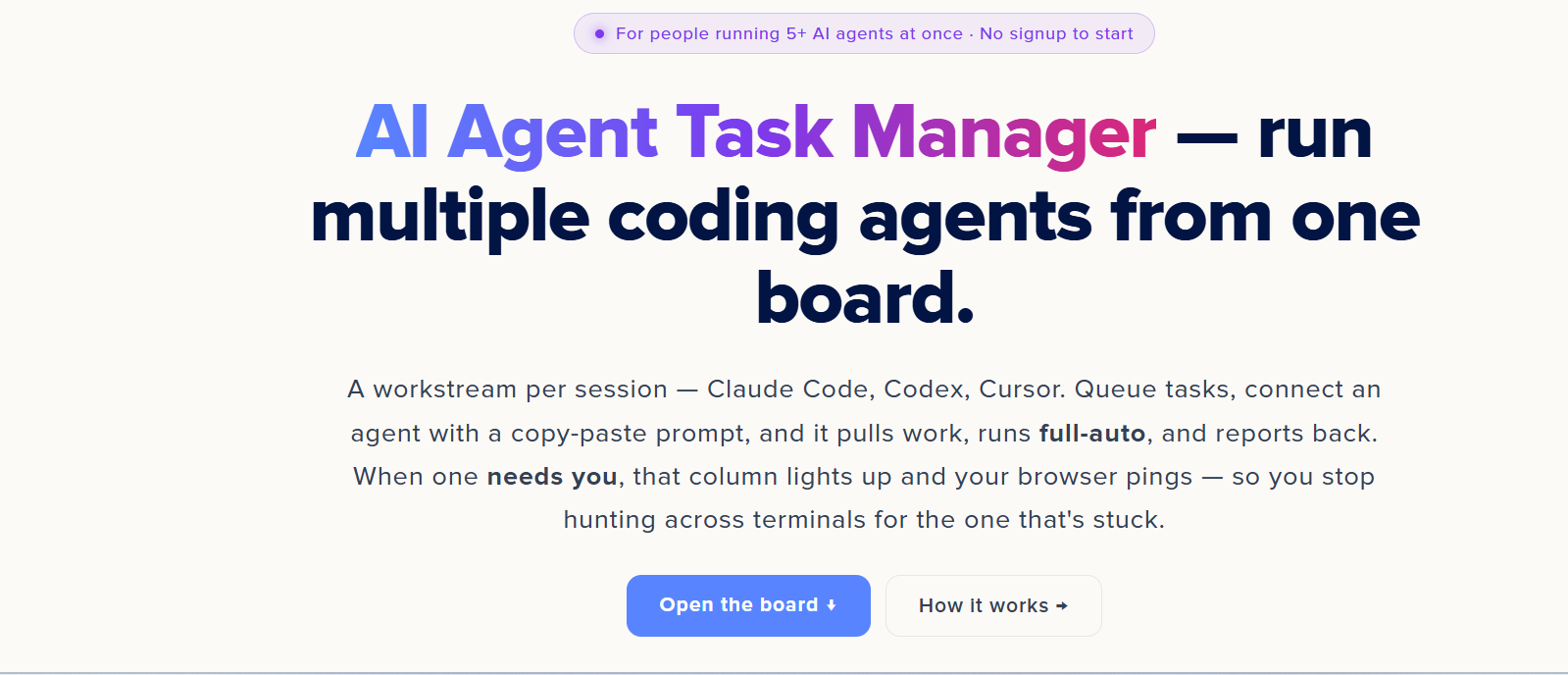 AI Agent Task Manager